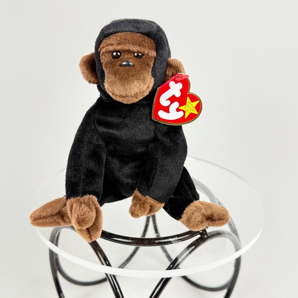 Ty Beanie Baby Congo Monkey 1996 Original Tag Vintage‎ Rare